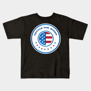 Settle For Biden Joe Biden 2020 Campaign Kids T-Shirt